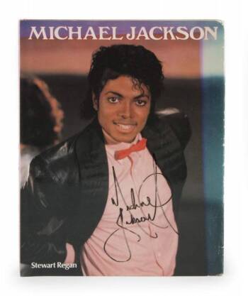 MICHAEL JACKSON DOUBLE SIGNED BOOK
