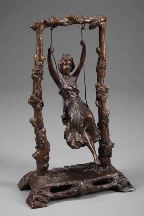 A BRONZE SCULPTURE AFTER MOREAU