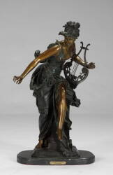 A BRONZE STATUE AFTER CARRIER-BELLEUSE