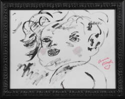 ANNA NICOLE SMITH HANDPAINTED ARTWORK