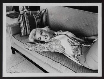 ANNA NICOLE SMITH OWNED GEORGE BARRIS MARILYN MONROE PHOTOGRAPH