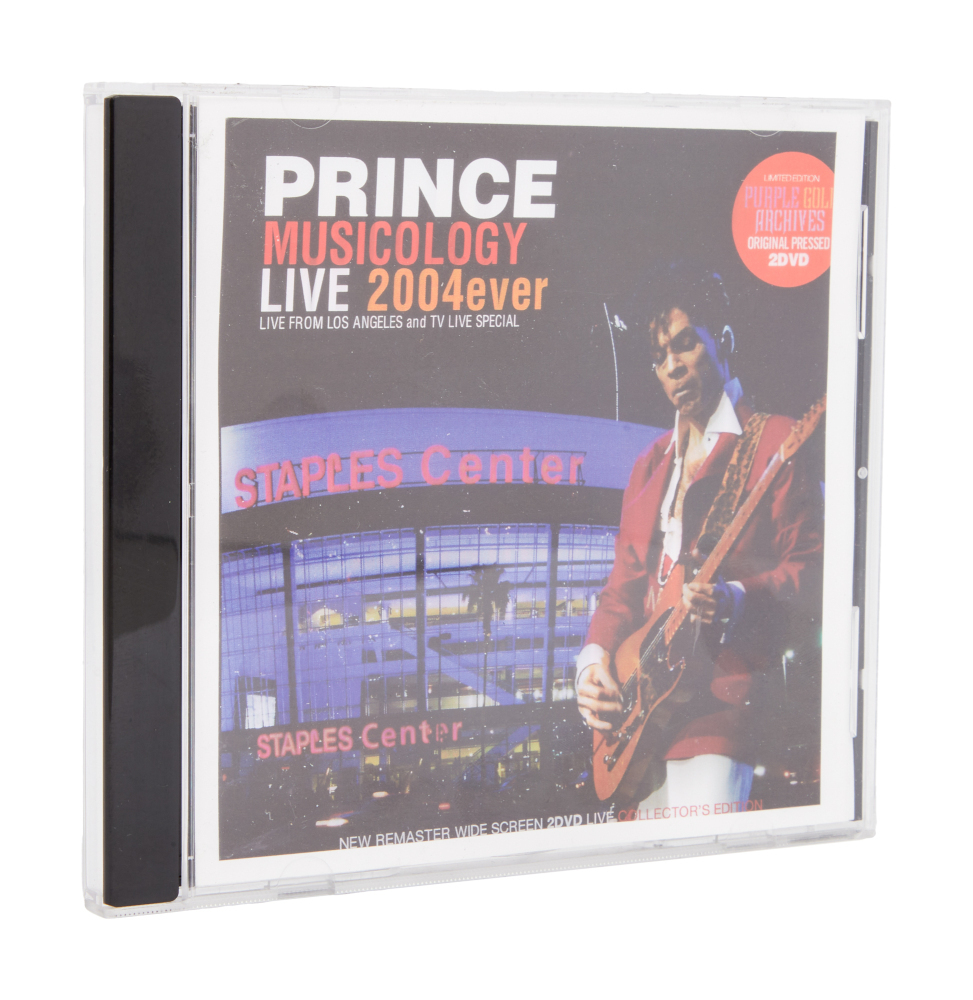 PRINCE | STAGE-WORN MUSICOLOGY TOUR WHEN DOVES CRY SUIT (WITH DVD)