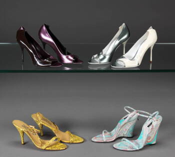 ANNA NICOLE SMITH COLLECTION OF DESIGNER SHOES