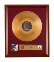 ZZ TOP | DUSTY HILL IN-HOUSE JAPANESE AFTERBURNER RECORD AWARD