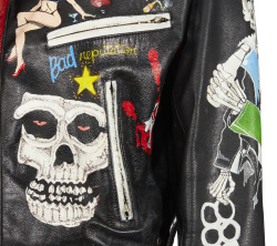 ZZ TOP | DUSTY HILL PAINTED MOTORCYCLE JACKET - 3