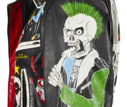 ZZ TOP | DUSTY HILL PAINTED MOTORCYCLE JACKET - 9