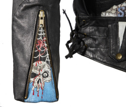 ZZ TOP | DUSTY HILL PAINTED MOTORCYCLE JACKET - 11