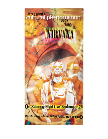 NIRVANA | 1993 SATURDAY NIGHT LIVE PROMO MAILER
