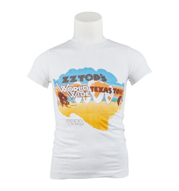 ZZ TOP | DUSTY HILL 1976 WORLDWIDE TEXAS TOUR SHIRT