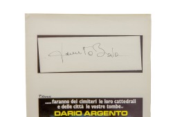 Demons | Lamberto Bava And Sergio Stivaletti Signed Italian Film Poster - 3