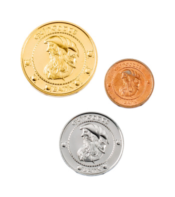 Harry Potter And The Sorcerer's Stone | Gringotts Wizarding Bank Coins