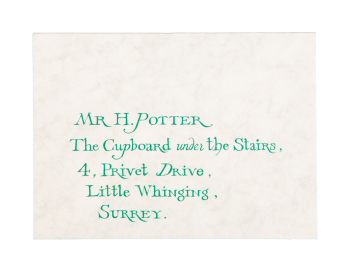 Harry Potter And The Sorcerer's Stone | Hogwarts Acceptance Envelope Prop