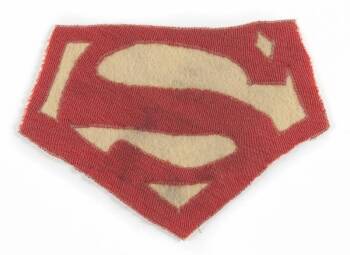 THE ADVENTURES OF SUPERMAN GEORGE REEVES COSTUME LOGO