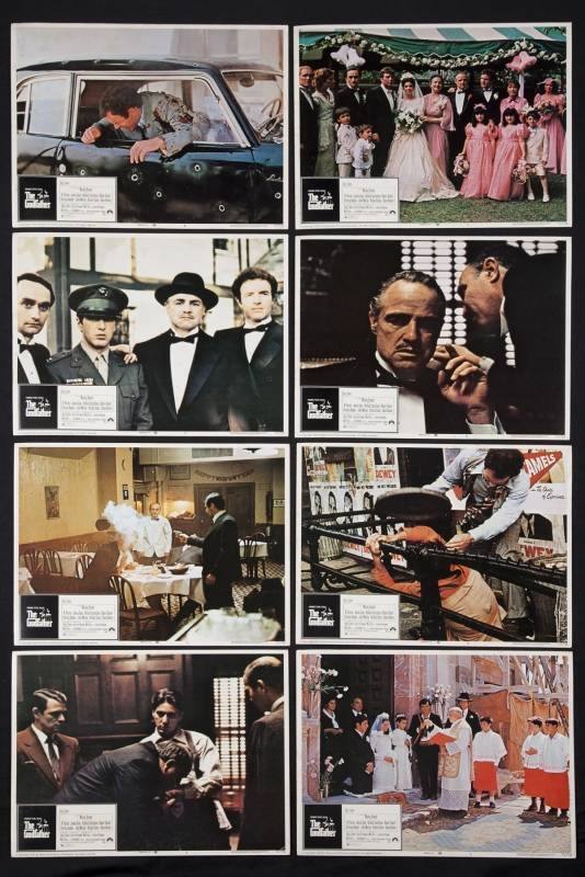 THE GODFATHER LOBBY CARDS