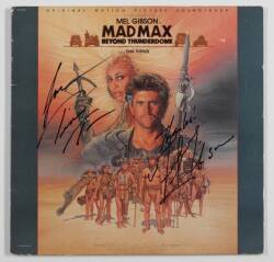 MAD MAX BEYOND THUNDERDOME CAST SIGNED LASER DISC