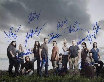 LOST CAST-SIGNED IMAGE