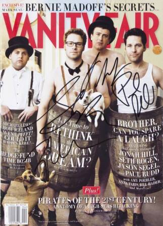 MALE COMEDIANS SIGNED MAGAZINE