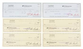 ED MCMAHON GROUP OF ASSORTED LODGING AND RETAIL CHECKS