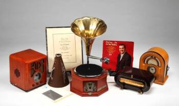 ED McMAHON RADIO AND BROADCASTING MEMORABILIA