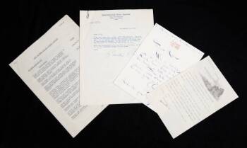 MARION DAVIES LETTERS AND DOCUMENT