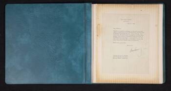 ARCHIVE OF LETTERS TO MARION DAVIES AND HORACE BROWN