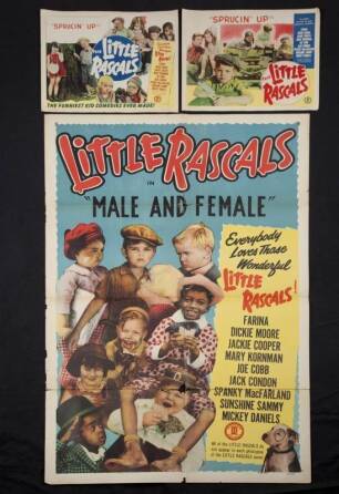 LITTLE RASCAL'S POSTER AND LOBBY CARDS