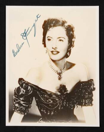 BARBARA STANWYCK SIGNED PHOTOGRAPH