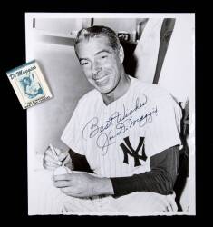 JOE DiMAGGIO SIGNED PHOTO - 2