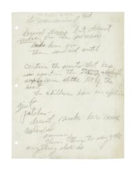 Marilyn Monroe | Handwritten "Something's Got To Give" Script Notes - 2