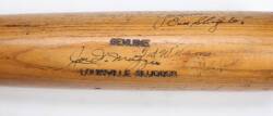 VINTAGE H&B BAT SIGNED BY DiMAGGIO AND WILLIAMS - 4