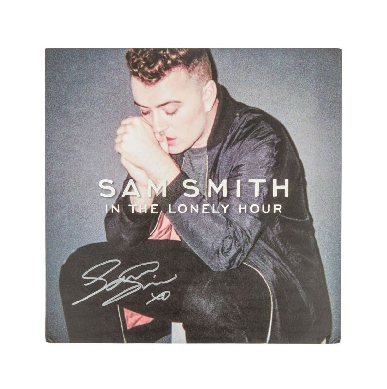 Sam Smith Signed In The Lonely Hour Record Album
