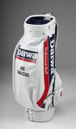 JOE DiMAGGIO OWNED GOLF BAG