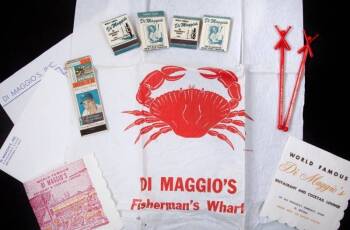 DiMAGGIO'S RESTAURANT EPHEMERA