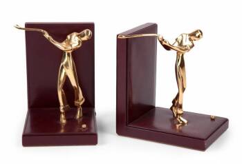 JOE DiMAGGIO OWNED BOOKENDS