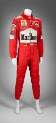 MICHAEL SCHUMACHER PRESENTATION & TEST WORN SUIT