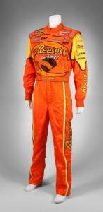 KEVIN HARVICK 2004 RACE WORN AND SIGNED FIRE SUIT