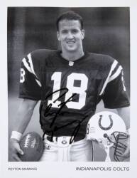 PEYTON MANNING SIGNED PHOTO