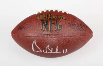 DREW BLEDSOE SIGNED FOOTBALL