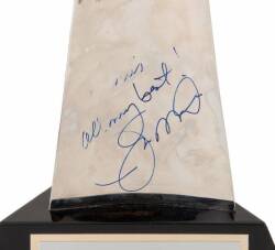 SAN FRANCISCO 49ERS MONTANA SIGNED LOMBARDI TROPHY - 5