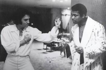 MUHAMMAD ALI SIGNED IMAGE