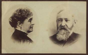 BENJAMIN HARRISON TYPED SIGNED LETTER AND PHOTOGRAPH