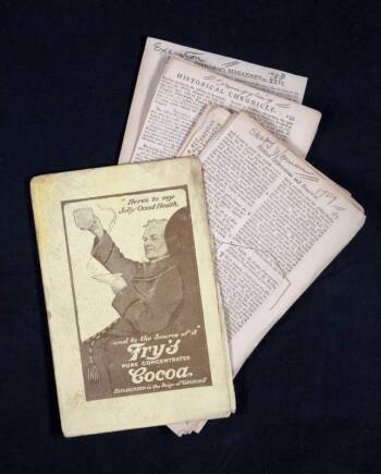 HARRY HOUDINI OWNED BOOK PAGES