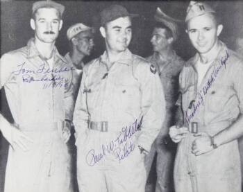 ENOLA GAY CREW SIGNED PHOTOGRAPH