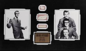 BUDDY HOLLY AND THE CRICKETS AUTOGRAPHS