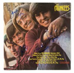 THE MONKEES SIGNED ALBUM