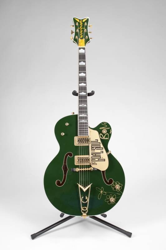 BONO PLAYED AND SIGNED IRISH FALCON GRETSCH GUITAR