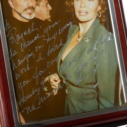 Raquel Welch | Burt Reynolds Inscribed and Signed Photo - 2