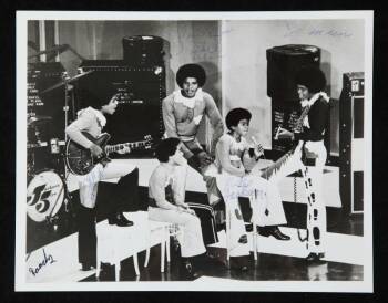 JACKSON FIVE SIGNED PHOTOGRAPH