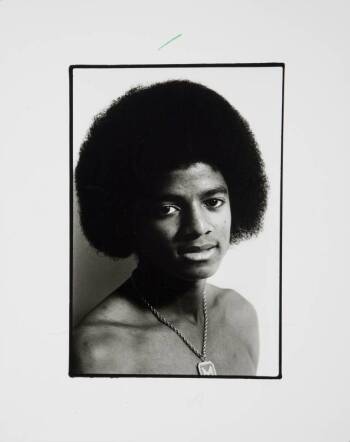 MICHAEL JACKSON PORTRAIT PHOTOGRAPHS