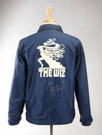 MICHAEL JACKSON SIGNED WIZ JACKET